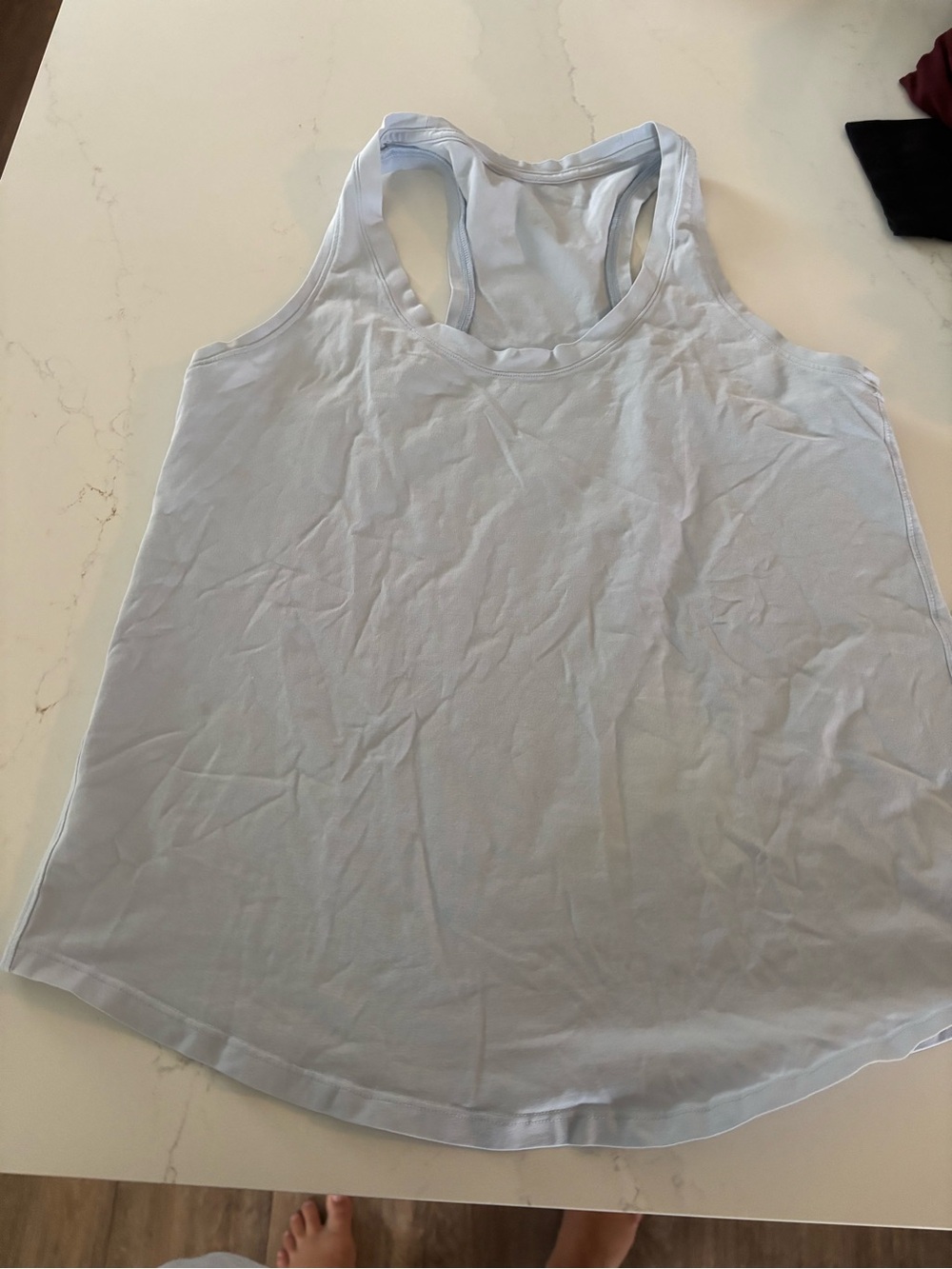 lululemon athletica Light Blue Racerback Tank
